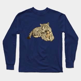 Jaguar Snuggles Long Sleeve T-Shirt